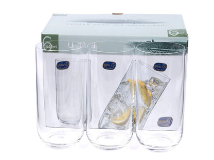 Premium Highball Glass Set - Crafted for sophistication and durability.