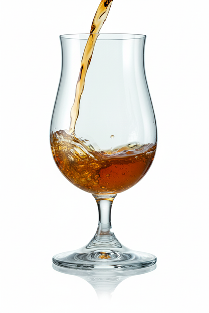 Bohemia Crystal Whiskey Taster Lead Free 190 ml Set of 6 Made in Czech Republic | Classic Tasting Glass and Nosing Copitas | Crystal Snifters Gift Sniffers for Sipping Neat Liquor | Elegant Desing