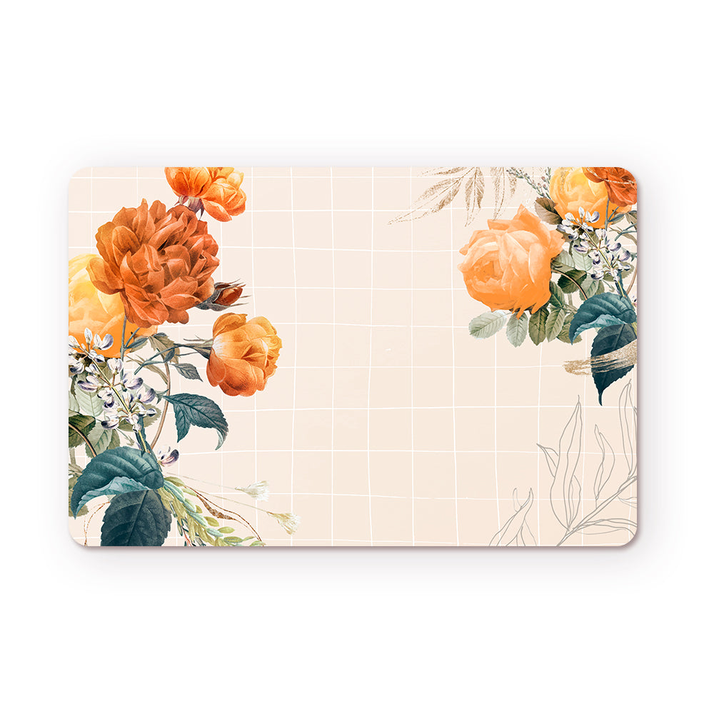 Smartserve Printed Rectangular MDF Wooden Placemats 11.5 x 17.5 Inch, D29
