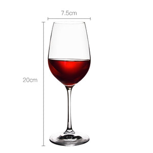 bohemia-crystal Viola White Wine Glass Set, 250ml, Set of 6, Transparent