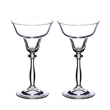 Load image into Gallery viewer, Margarita Glass Set of 2, 185 ML, Bohemia Crystal Angela, Non Lead Crystal Glass | Margarita Glass