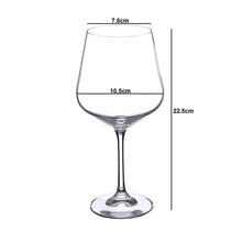 Load image into Gallery viewer, Wine Glass Set - Bohemia Crystal Sandra 570 ML Set of 6 pcs | Wine Glass
