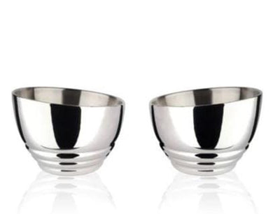 Ribbed Nut Bowl Set of 2 - Arttdinox | Bowl