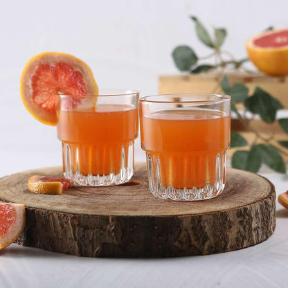 Premium Juice Glasses - Perfect for serving refreshing drinks.