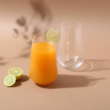 Load image into Gallery viewer, bohemia-crystal Sandra Tall Cocktail/Mocktail/Vodka/Juice Glass Set, 440ml, Set of 6, Transparent