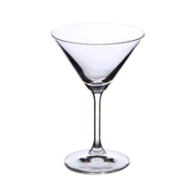 Load image into Gallery viewer, Bohemia Crystal Lara Martini Glass Set, 210ml, Set of 6pcs, Transparent, Non Lead Crystal Glass | Martini Glass