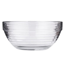Load image into Gallery viewer, Smartserve Imported Kyklos Stackable Glass Bowl Lines Set, 1080ml, Set of 3