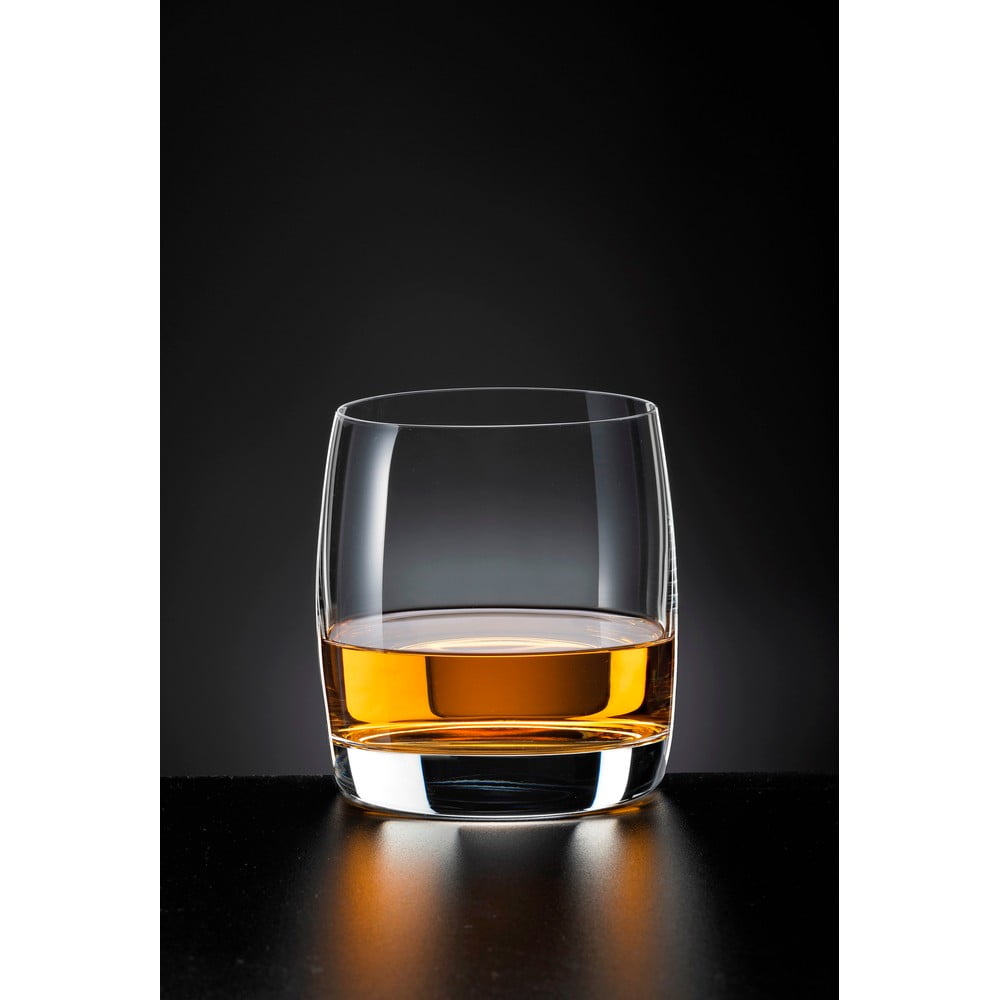 Bohemia Crystal Ideal Whiskey Glass Set, 290ml, Set of 6, Transparent
