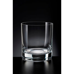 Bohemia Crystal Barline Whiskey Glass Set, 280ml, Set of 6