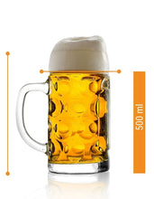 Load image into Gallery viewer, Oberglas Isar Beer Glass Mug Set 550ml