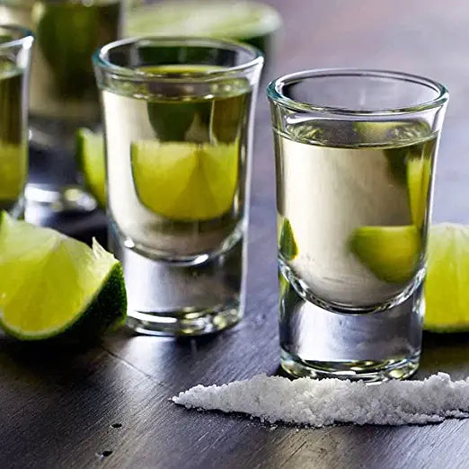 Uniglass Cheerio Imported Vodka & Tequila Shot Glass Set, 35ml, Set of 6, Small