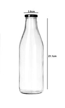 Load image into Gallery viewer, Smartserve Glass Bottle Set (Transparent,500ml) - Set of 6