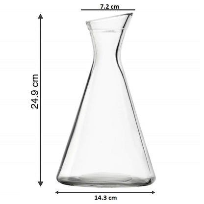 Dimensions of a Classic Beverage Decanter - Ideal for wine, cocktails, and more