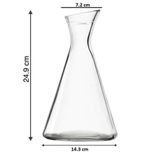 Load image into Gallery viewer, Oberglas Pisa Imported Pitcher/Carafe/Water/Milk/Juice/Cocktail/Whiskey/Rum/Wine Decanter Glass, 1 Litre (1000ml)