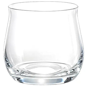 Bohemia Crystal Angela Whiskey Glasses Set (Transparent, 290ml) Set of 6