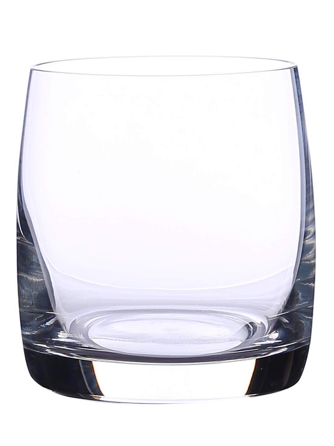 Whiskey Glass Set of 6, 290 ML, Bohemia Crystal Ideal, Non Lead Crystal Glass | Whiskey Glass