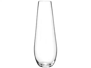 Bohemia Crystal Non Lead Crystal Glass Vase 340 mm, Tranparent
