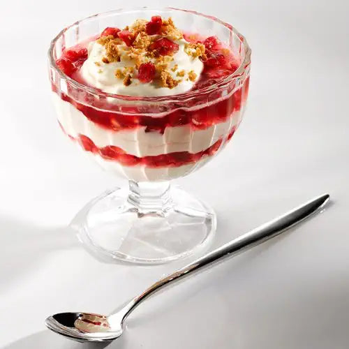 Uniglass Ice Cream Glass Bowls Set, 270ml, Set of 6, Transparent