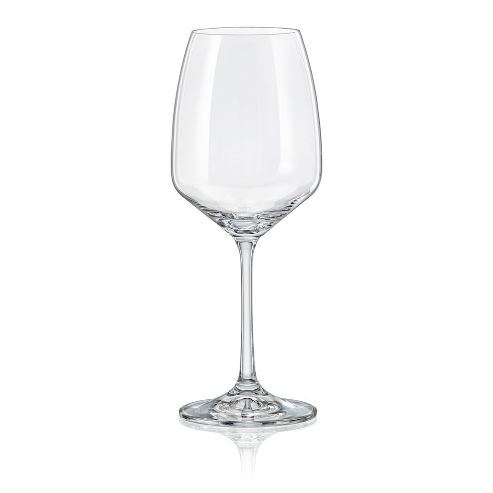 Bohemia Crystal Imported Premium Gisselle Red Wine Glass Set, 455ml (16 oz), Set of 6