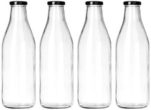 Load image into Gallery viewer, Glass Bottle with lid - Smartserve 1000 ML Set of 6 pcs / Set of 4 pcs | Bottle