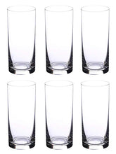 Load image into Gallery viewer, Bohemia Crystal Barline Tall Highball Cocktail/Mocktail/Beer/Vodka Glass Set, 480ml, Set of 6