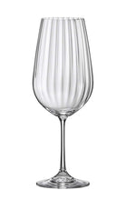 Load image into Gallery viewer, Bohemia Crystal Waterfall Wine Glass Set, 550ml, Set of 6pcs, Transparent, Non Lead Crystal Glass | Wine Glass