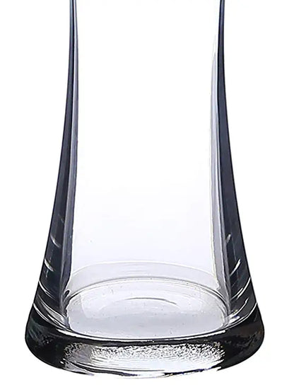 Bohemia Crystal Tall Flower Glass Vase 340 mm, Clear,
