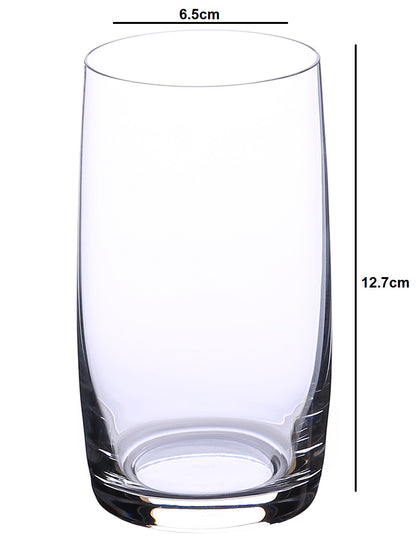 Dimensions of Premium Highball Glass - Elevate your drink service with fine craftsmanship.