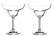 Load image into Gallery viewer, Bohemia Crystal Bar Margarita/Cocktail/Martini Glass Set, 350ml, Set of 2, Transparent