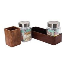 Load image into Gallery viewer, JVS Signature Series 2 Treo Jars (310ml) with 1 Cutlery Holder | Jars &amp; Containers