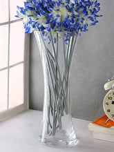 Load image into Gallery viewer, Bohemia Crystal Tall Flower Glass Vase 340 mm, Clear,