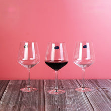 Load image into Gallery viewer, Bohemia Crystal Sandra Red Wine Glass Set, 570ml, Set of 6, Transparent