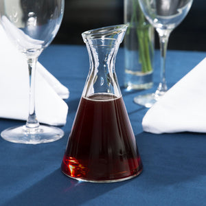 Oberglas Pisa Carafe/Pitcher/Milk/Juice/Water/Whiskey/Rum/Wine Decanter Glass Set, 250ml, Set of 2, Clear