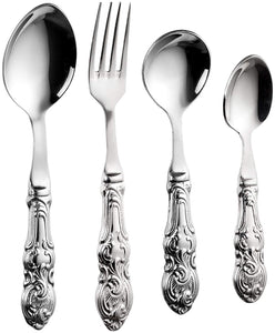Sanjeev Kapoor Empire Stainless Steel Cutlery Set, 24-Pieces | Cutlery Set