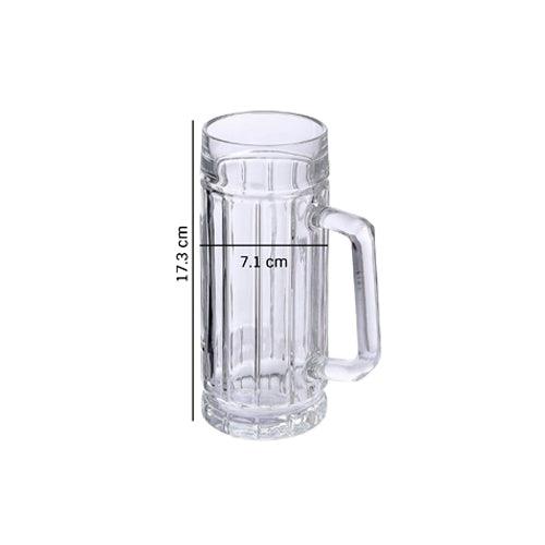 Dimensions of a Durable Beer Mug - Crafted for durability and style, perfect for beer lovers.