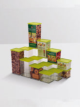 Load image into Gallery viewer, JVS Unbreakable Containers pack of 16 Green | Kitchen Storage
