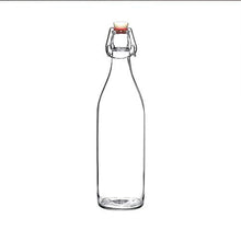 Load image into Gallery viewer, Smartserve Flip Top Glass Water Bottle, 1000 ML Set of 1 pcs | Bottle