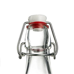 Smartserve Flip Top Glass Water Bottle, 1000 ML Set of 1 pcs | Bottle