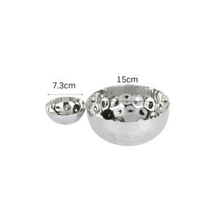 Smartserve Sphere Chip N Dip Serving Tray 1Pcs | Chip and Dip