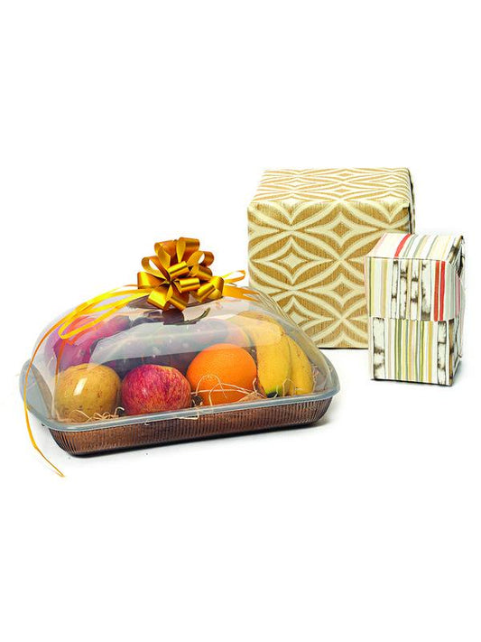 JVS Mystic Fruit Basket Brown Large set of 3 | Tableware