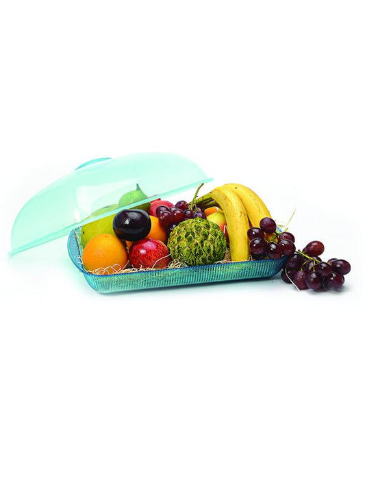 JVS Mystic Fruit Basket Blue small set of 2 | Tableware