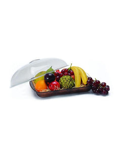 JVS Mystic Fruit Basket Brown small set of 3 | Tableware