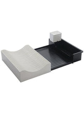 Load image into Gallery viewer, JVS Waves Extendable Dish Drainer -Black | Kitchen Storage