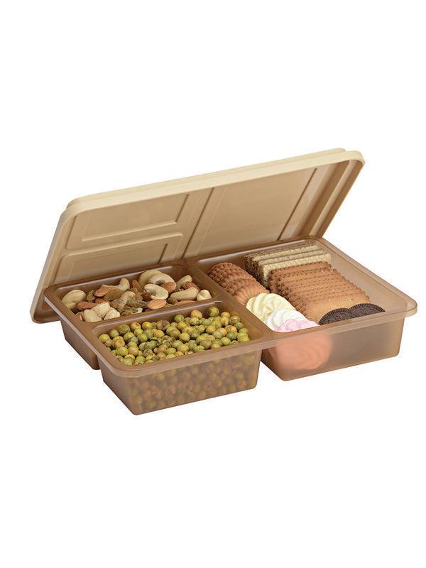 JVS Smart Store Utility Box Beige set of 2 | Kitchen Storage