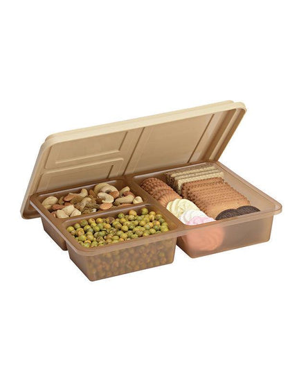JVS Smart Store Utility Box Beige set of 2 | Kitchen Storage