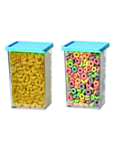 JVS Foodgrade 375ml Containers blue 6 Pc set | Kitchen Storage