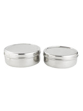 Load image into Gallery viewer, Smartserve Stainless Steel Sadda Puri Dabba, Set of 2 | Food Container