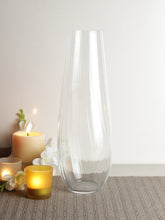 Load image into Gallery viewer, Bohemia Crystal Non lead Crystal Vase waterfall 340mm set of 1 pcs , Transparent | Vase