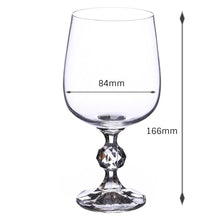 Load image into Gallery viewer, Wine Glass Set - Bohemia Crystal Claudia 340 ML Set of 6 pcs | Wine Glass