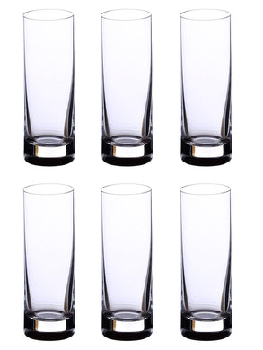 Bohemia Crystal Barline Shot Glass Set, 50 ML, Set of 6 pcs | Shot Glass